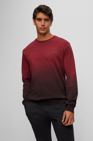 Ropa De Dormir Hugo Boss Gift-boxeds In Algodon With Degradé Print Hombre Negros | 72815-TWYV